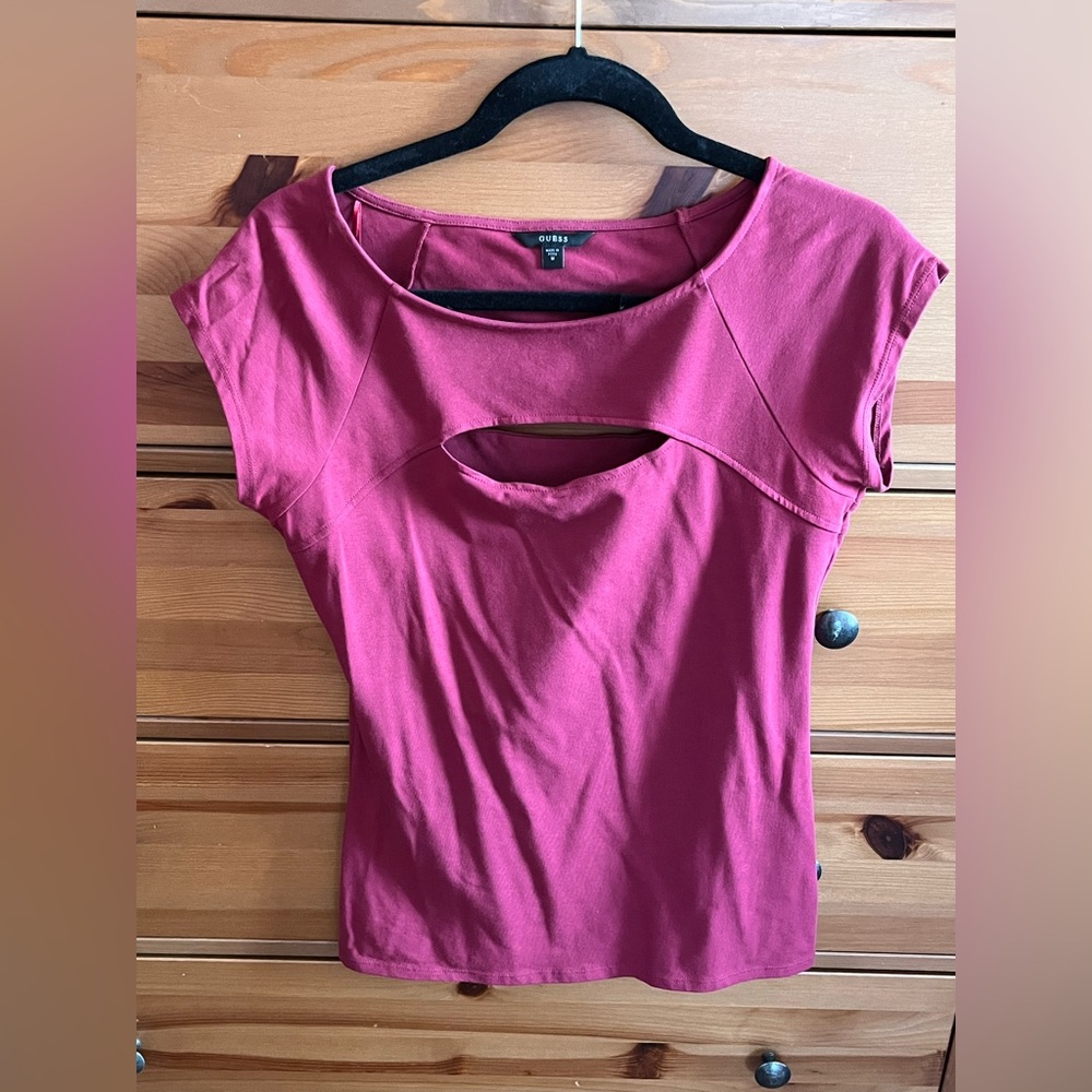guess cut out top